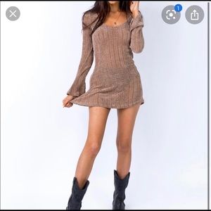 Hazel boho bade mini dress